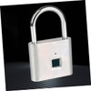 jojofuny Professional Fingerprint Padlock Keyless Smart Miniature Lock for House