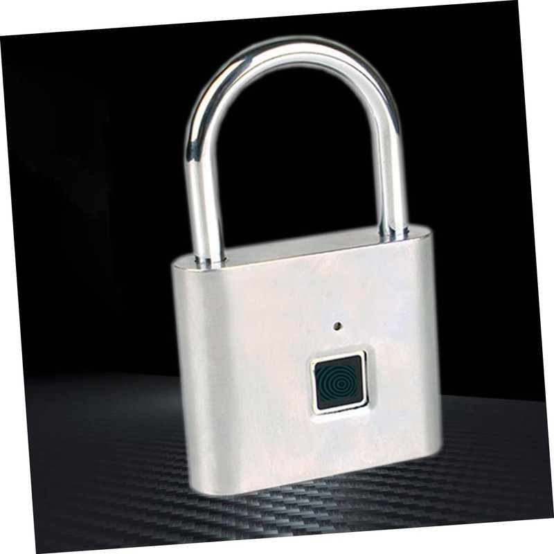 jojofuny Professional Fingerprint Padlock Keyless Smart Miniature Lock for House