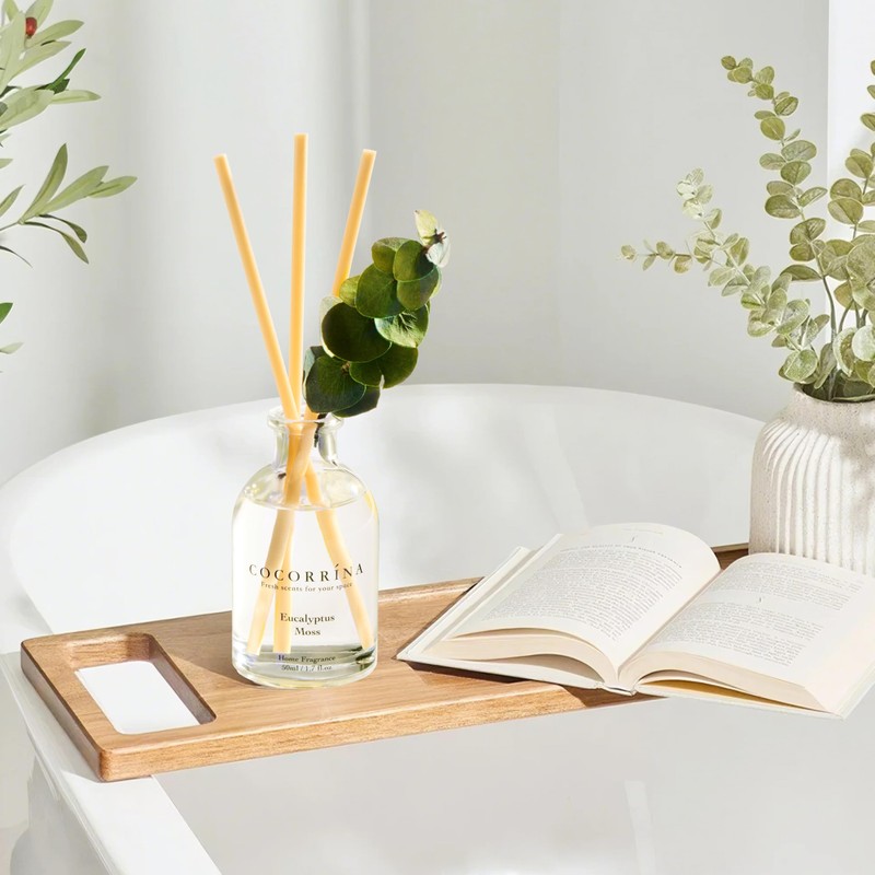 COCORRÍNA Eucalyptus Reed Diffuser Set of 3 - Eucalyptus &