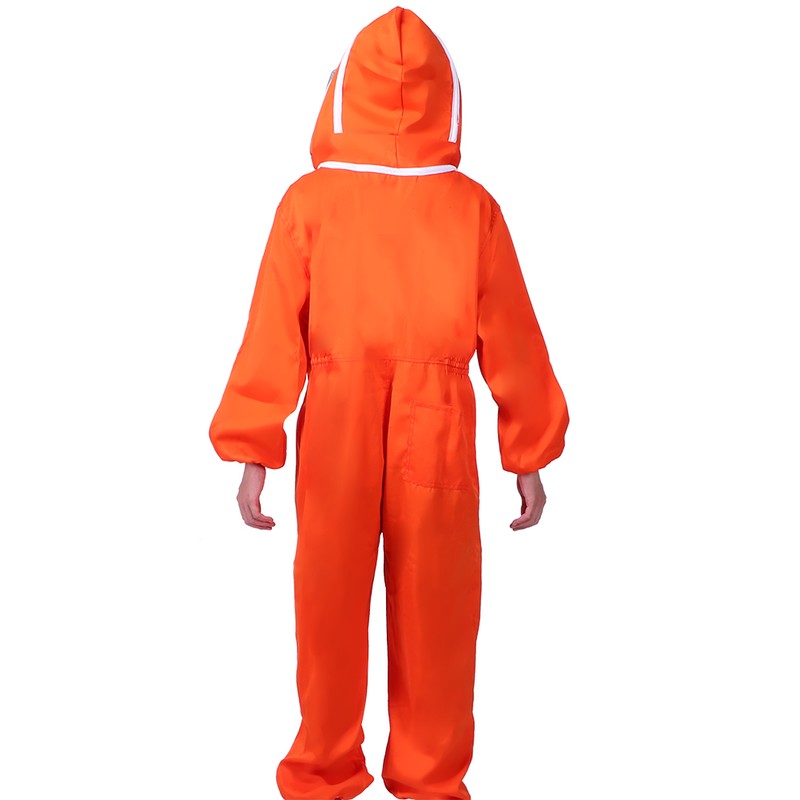 Orange Beekeeper One Piece Bee Suit Beekeeping Protective Clothes Beekeeping