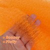 Orange Springy Afro Twist Hair 24 Inch 3 Packs Afro