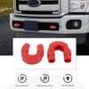 Red Tow Hook Covers Fit for Frod F250 F350 F450