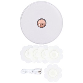 Electric Moxibution Box Smokeless Odorless 3 Gear Reduce Pain Rechargeable Smart Moxa Purifier White