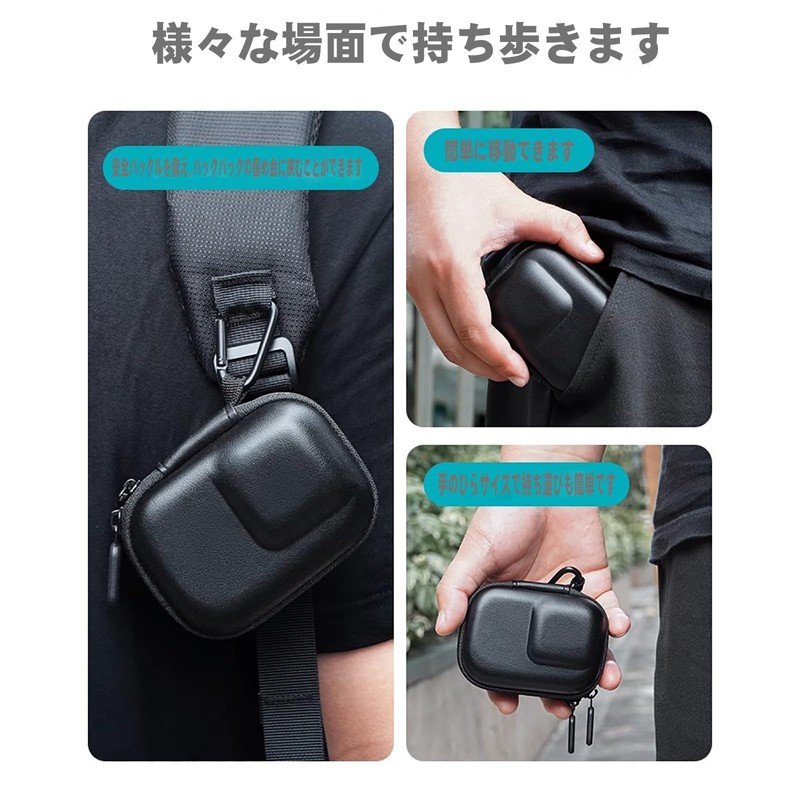 For Insta360 AcePro2 Case, Premium Portable Small Storage Bag, Lightweight,