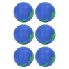 12PCS Globe Soft Ball 63mm Squeezable PU Portable Earth Stress