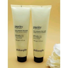 Philosophy 2~Philosophy Purity Made Simple Pore Extractor Clay Mask 5 fl New READ