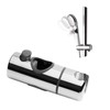 Shower Bracket 18mm ABS Chrome Hand Shower Holder Universal Replacement