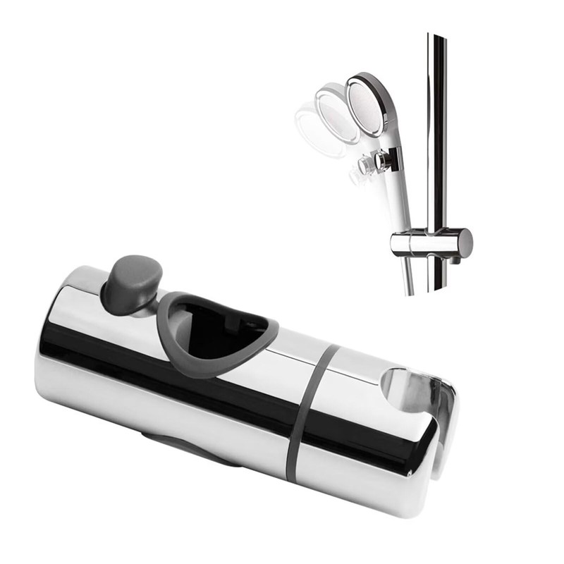 Shower Bracket 18mm ABS Chrome Hand Shower Holder Universal Replacement
