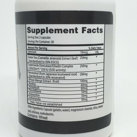 Dr. Sears' Primal Force RES-9 Plus Antioxidant - 60 Capsules - RES 9