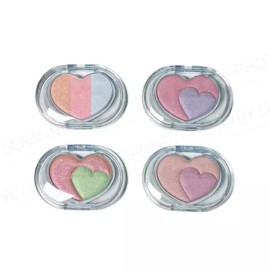 Peripera 페리페라 하트포켓빔 하이라이터 001 무지개반사 1개 Peripera Heart Pocket Beam Highlighter 001 Rainbow Reflection 1ea