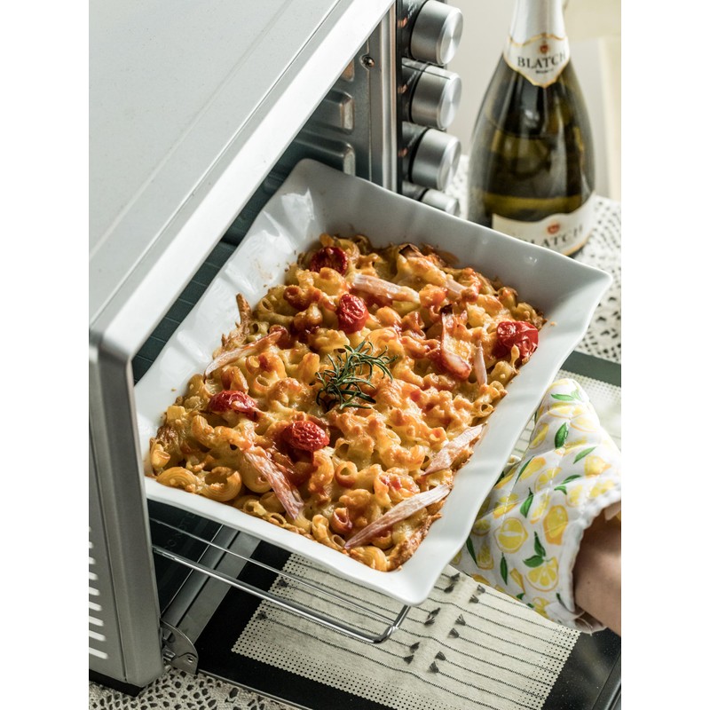 YHOSSEUN Large Tiered Tray Stand, 3 Tier Serving Tray Porcelain