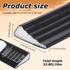 Innconee 32.8-ft Draft Stopper for Doors and Windows, Wedge-Shape Soundproofing
