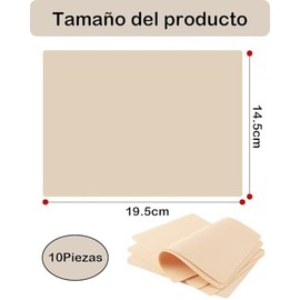 10 Piezas Piel Sintetica Tatuaje, Piel Sintetica, Se Puede Utilizar Para Practicar La Piel Con Tatuajes, Ejercicios De MicropláStica, Adecuados Para P