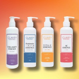 Clave Essence Collagen Vitamin Hyaluronic AC 300ml Large Capacity Esthetics Specialized Cosmetics Eve Ever Body Hot Gel Sauna Gel 1300ml / 끌라베 에센스 콜라겐 비타민 히아루로닉 AC 300ml 대용량 에스테틱전문화장품 이브에버 바디핫젤사우나젤1300ml