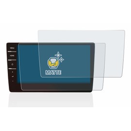 BROTECT Entspiegelungs-Schutzfolie für Volkswagen Golf 7 Discover Pro 9.2" 2017 (2 Stück) Matte Displayschutz-Folie, Anti-Fingerprint