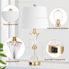 Touch Table Lamps for Bedroom Set of 2 Modern Living