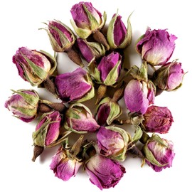 Damask Rose Bud Organic Quality - Dried Rosebud - Rosebud Edible Culinairy Food Grade - Dried Roses Dried Rose Buds Rose Organic Rosebuds Organic Roses Rose Budd Rose Bud Tea Rosebuds Dried