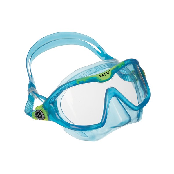 Aqua Lung Sport Mix Junior Reef Toddler Swim & Snorkeling mask Aqua (Clear Lens)