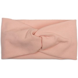 styleBREAKER hairband in a fine rib look with bow, headband, ladies, 04026009, Colour:Rose