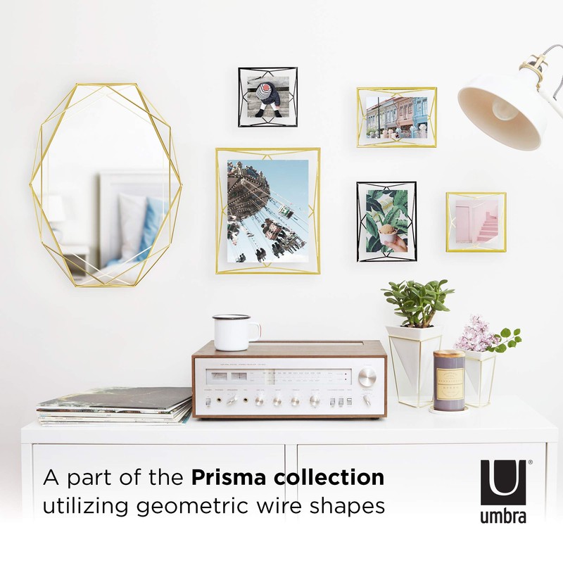 Umbra Prisma Picture Frame, 4 x 6 Photo Display for