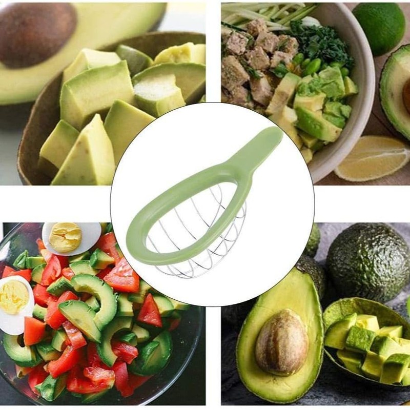 Avocado Slicer Tool Fruit Cutter - Fruit Shape Cutters Stainless
