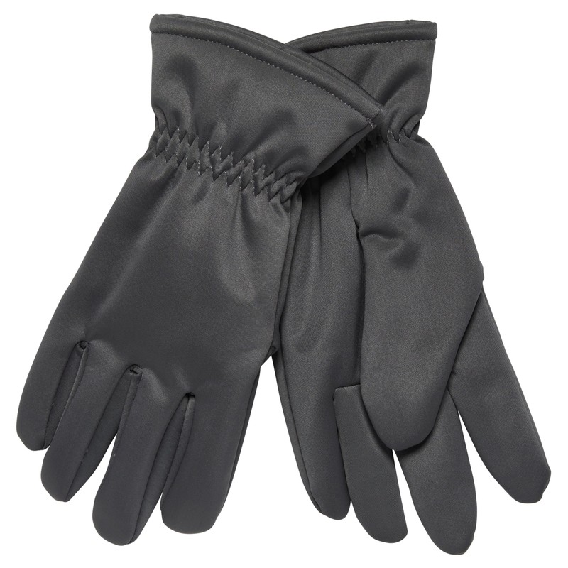 Polar Extreme Heat Mens Sherpa Lined Stretch Glove -Grey-L/XL
