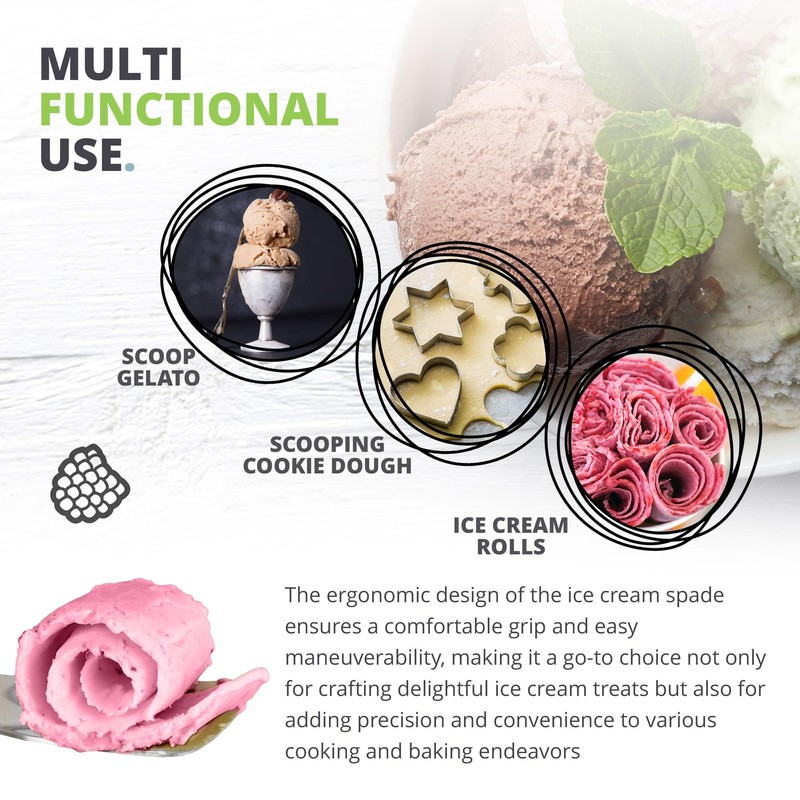 Oliver's Kitchen ® Ice Cream Scoop & Spade - Create