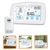 KONTONTY Wireless Weather Station Digital Thermometer Thermometer Portable Weather Station