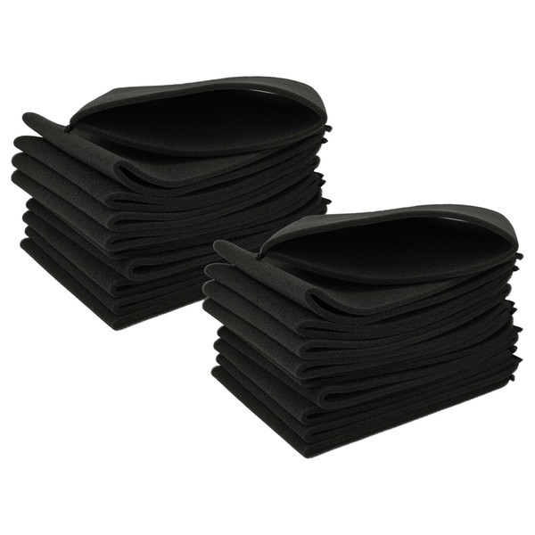 vhbw 20x Staubsaugerfilter kompatibel mit Caramba Auto 9.0, Auto 7.0,