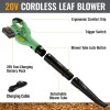 WORKPROX Leaf Blower Cordless 4.0Ah Battery LED Display 138MPH 170CFM