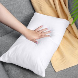 Utopia Bedding Throw Pillows (Set of 1, White), 12 x 20 Inches Pillows for Sofa, Bed and Couch Decorative Stuffer Pillow