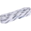 Powerslide WAXED Shoelaces 2024 White/Black Stripes, one colour