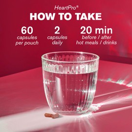 dr vegan DR.VEGAN | HeartPro | Plant Sterols | Live Bacteria | Supports a Healthy Heart | 30 Day Supply