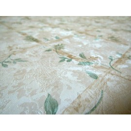 Imperial Green Wall of Leaves Textured Wallpaper by Imperial Wallcovering Made in England