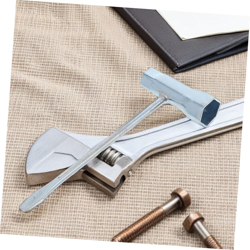 ORFOFE 3pcs T-wrench Spanner Tool: 13-19mm Carbon Steel Chainsaw Scrench