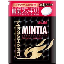 Asahi Group Foods Mintia Mega Hard 50 Tablets x 4 Packs