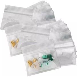 알약 파우치 가방 - 150팩 3인치 x 2.75인치 BPA 프리 폴리백 일회용 지퍼 일일 AM PM 여행용 의약품 [250 Count (Pack of 1)] Pill Pouch Bag - 150 Packs 3 Inch x 2.75 Inch BPA Free Poly Bag Disposable Zip Daily AM PM Travel Medication [250 Count (Pack of 1)]