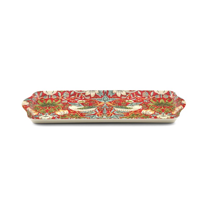 Morris & Co for Pimpernel Strawberry Thief Collection Red Sandwich