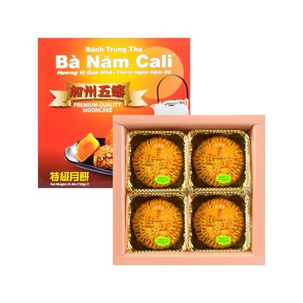Ba Nam Cali Mooncake - Mung Bean (1 Yolk)