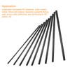 sourcing map Pack of 6 Carbon Fibre Rod for RC