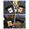 Bag Sealer Mini Rechargeable,3000mAh Heat Sealer Machine with 5 Adjustable