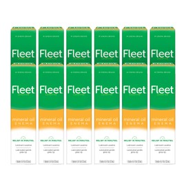 Fleet Laxative Mineral Oil Enema for Constipation, 4.5 Fl Oz (Pack of 12)