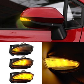 CTH for Toyota Corolla 2019-2024 Exterior Side Mirror Turn Signal Light LED Sequential Dynamic Turn Signal Indicator Light Plug and Play Car Accessories 2pcs (Left and Right Side)
