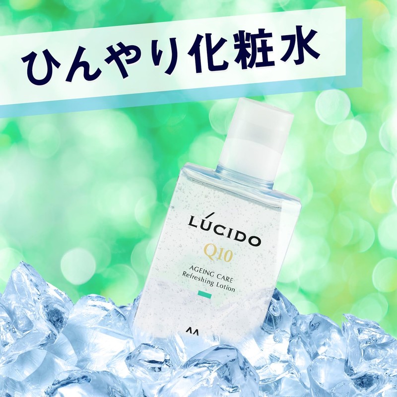 LUCIDO Men's Medicated Total Care Cool Lotion, Skin Care, Refreshing,