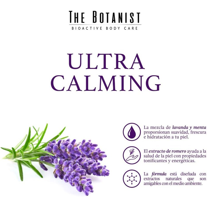 The Botanist Body Cream The Botanist Lavender + Mint 400,