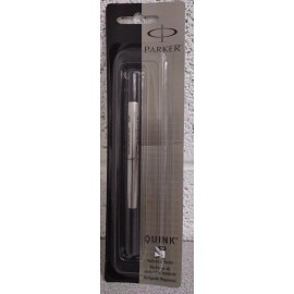 Parker Quink Roller Ball Refill Medium Point Black Ink New Sealed