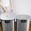Elegant Recycling Stickers for Trash Can, 3.5" Recycle Stickers for