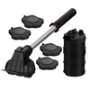 Heavy Duty Furniture Lifter with 4 Sliders for Easy Moving,