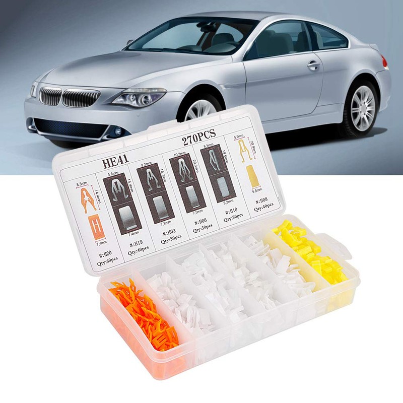 270pcs Car Holding Clips Dashboard Trim Clip Car Console Dashboard