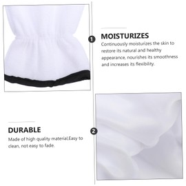 FOMIYES 3 Pairs Moisturizing Essential Oil Gloves Exfoliating Cotton Mittens for Care